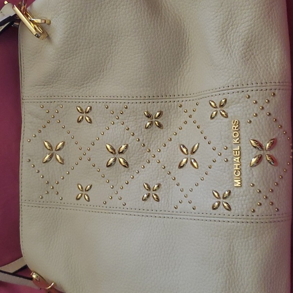 BNWT:  MICHAEL KORS LEATHER BAG - Picture 2 of 16